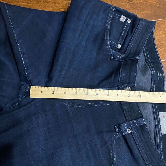 Adriano Goldschmied AG Tellis Modern Slim Dark Denim Jeans Women's Size 32R - Picture 9 of 12